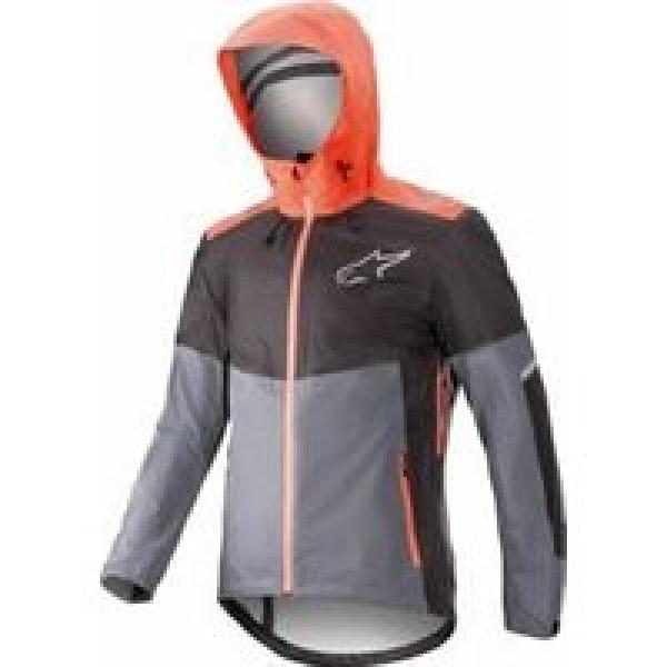 alpinestars tahoe wp waterproof jacket grey corail