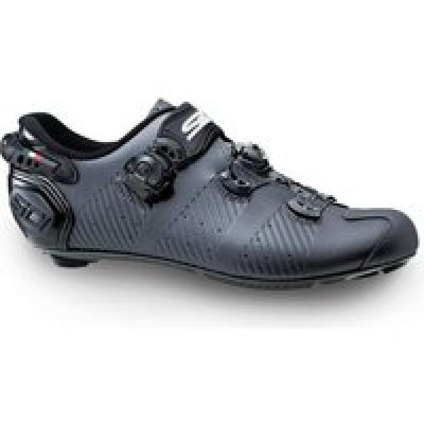 sidi wire 2s road schoenen grijs zwart