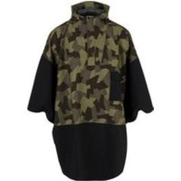 agu rain urban outdoor poncho black camo