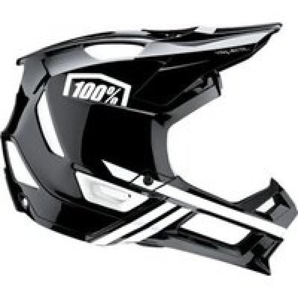 integral 100 trajecta fidlock helm zwart wit