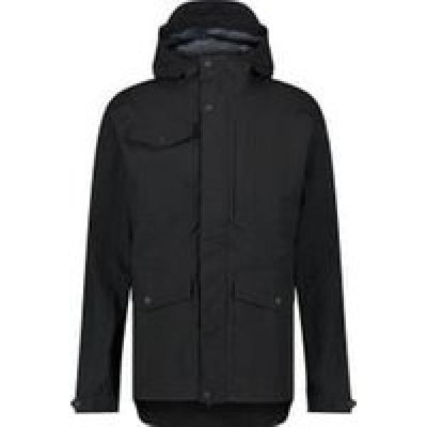 agu pocket urban outdoor regenjas zwart