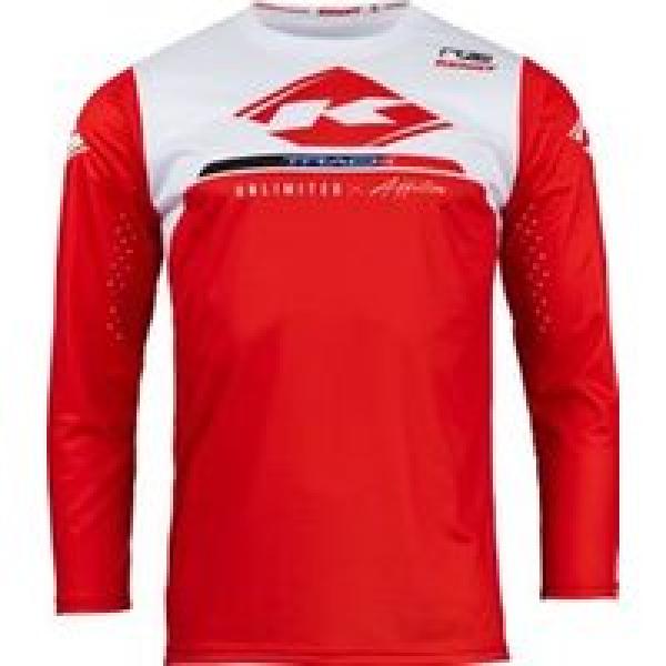 kenny track raw jersey rood