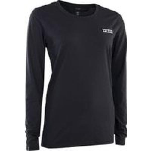 ion s logo women s long sleeve jersey black