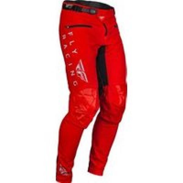 fly racing fly radium broek rood zwart grijs