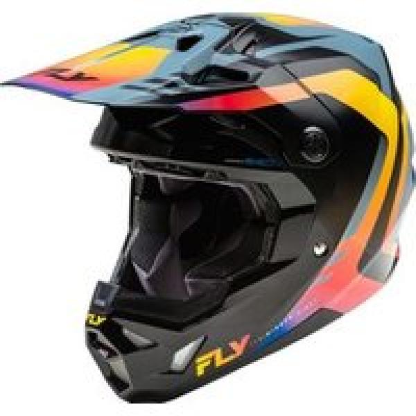 fly racing formula cp krypton grey black electric integraalhelm