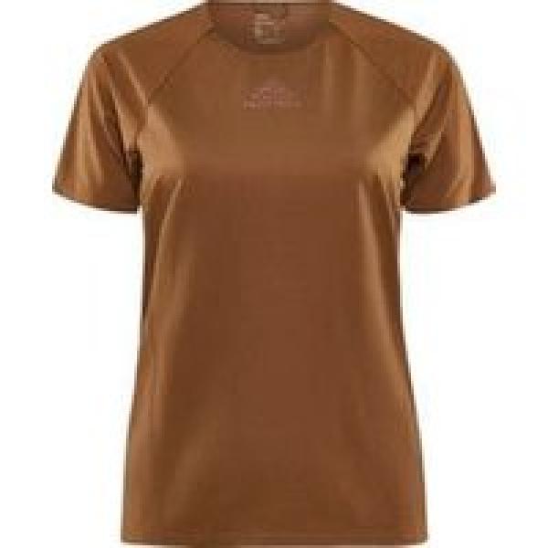 craft pro trail women s short sleeve jersey brown