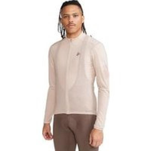 craft core bike essence beige long sleeve jersey