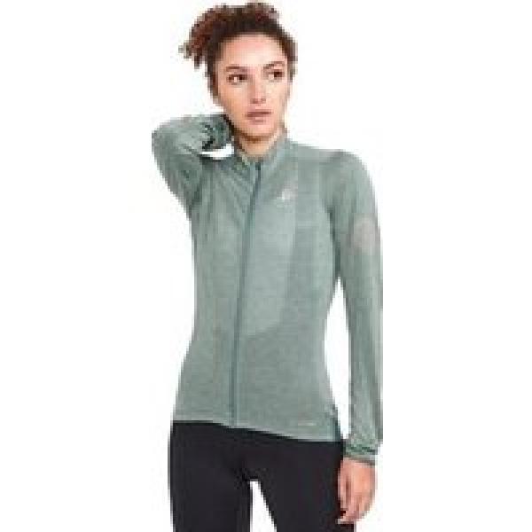 craft core bike essence women s green long sleeve jersey