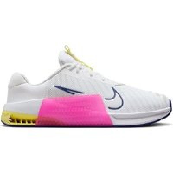 nike metcon 9 cross training shoes white blue pink