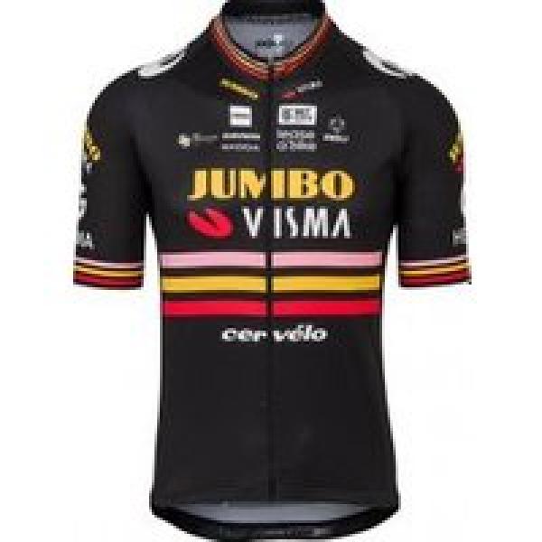 team jumbo visma agu triple victory junior short sleeve jersey