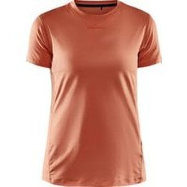 craft adv essence brown women s short sleeve jersey