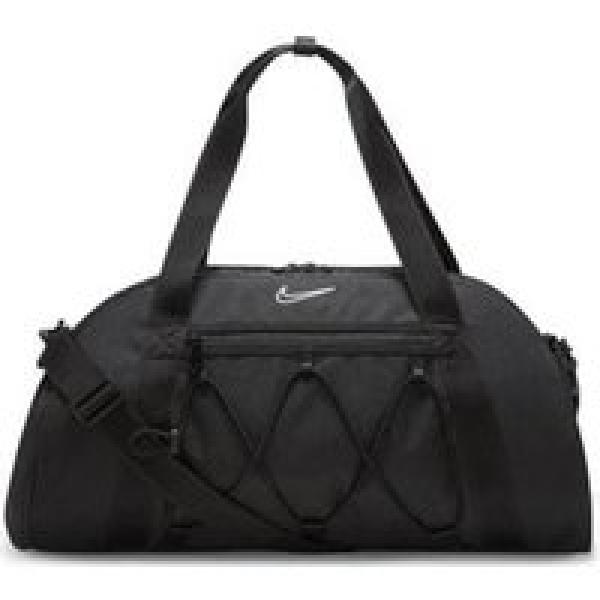 nike one club dames sporttas zwart