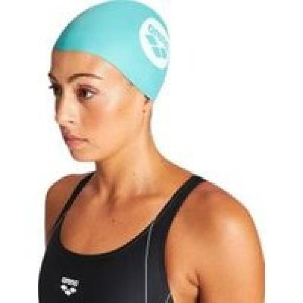 arena reversible swim cap blue
