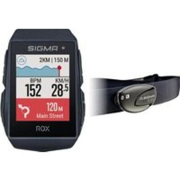 sigma rox 11 1 evo hr set gps computer zwart