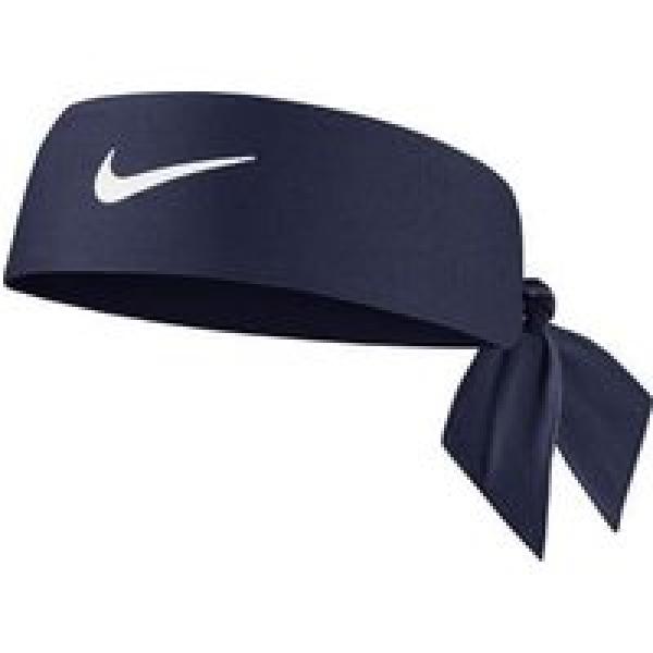 nike dri fit head tie 4 0 bandana navy