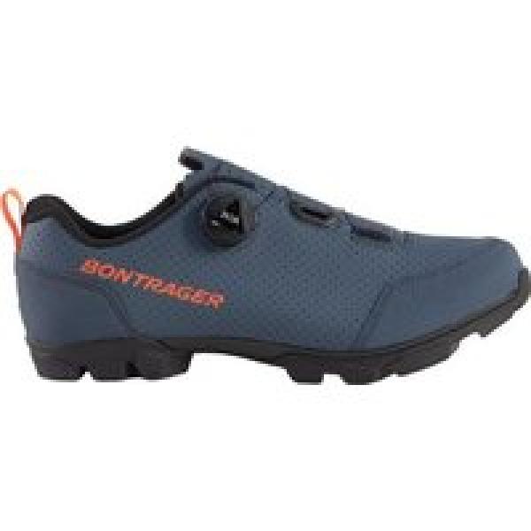 bontrager evoke schoenen slagschip blauw oranje