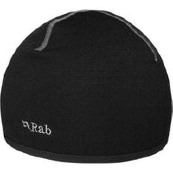 rab rab powerstretch cap zwart unisex