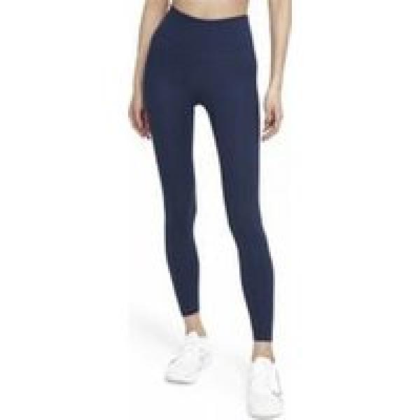 nike one lux women s long tights blue