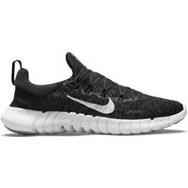 nike free run 5 0 dames hardloopschoenen zwart wit