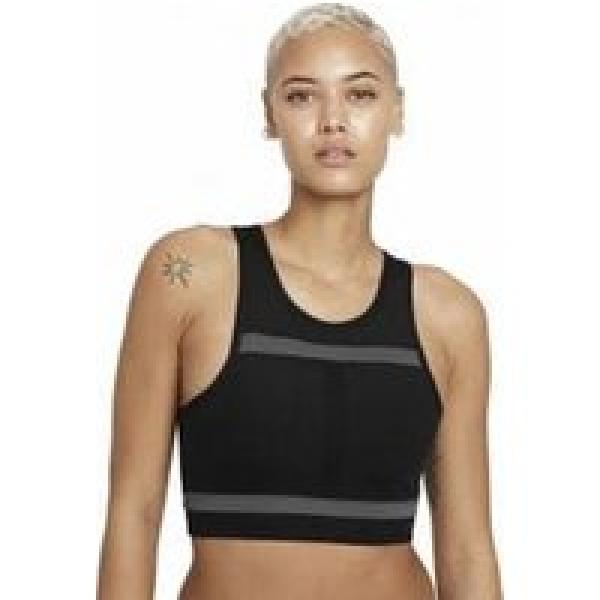 nike women s dri fit swoosh run division bra black