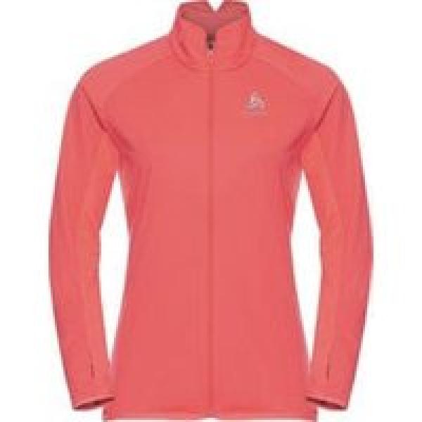 odlo zeroweight logic windbreaker jacket red women