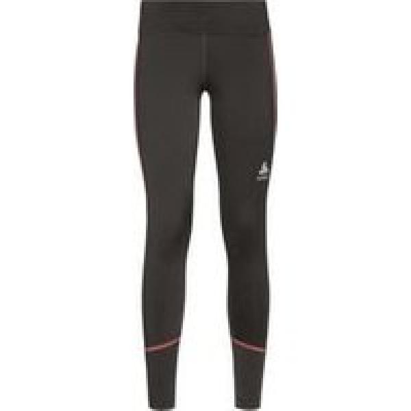 odlo god jul black red women s long tights