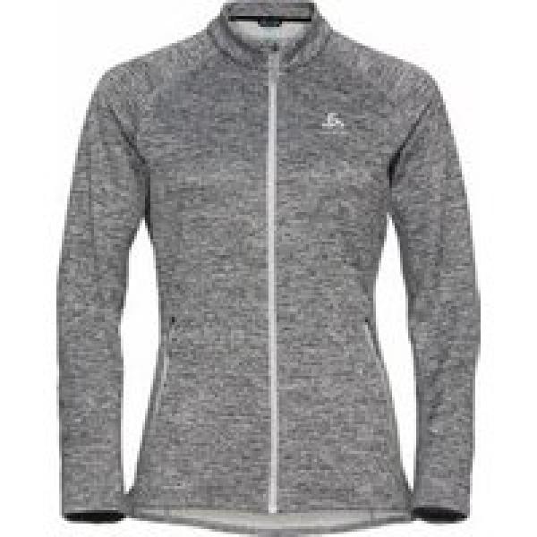 odlo fli grey women s zip fleece jacket