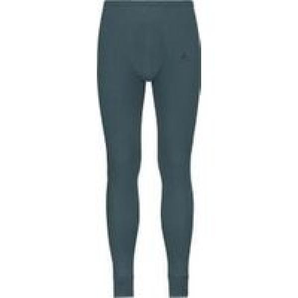 odlo active warm eco long tights dark green