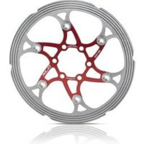 xlc br x59 6 hole brake disc red silver