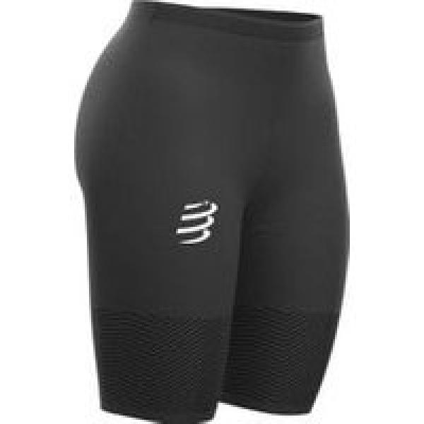 women s compressport run under control shorts black