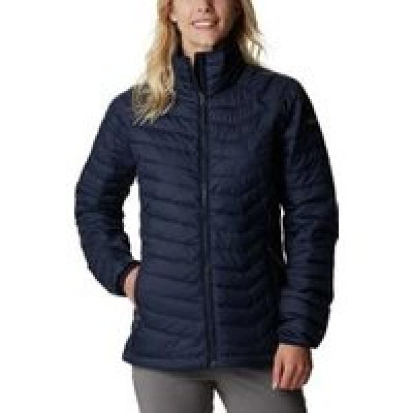 columbia powder lite blue women s down jacket