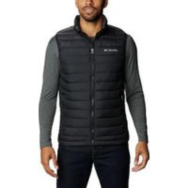 columbia powder lite vest zwart heren