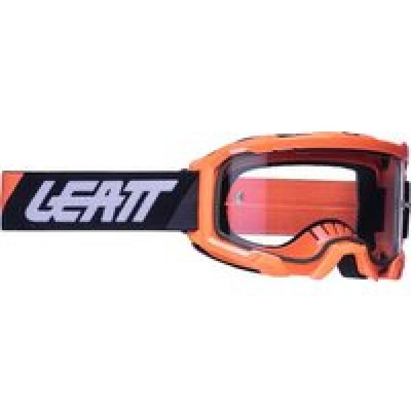 leatt velocity 4 5 goggle neon orange 83 heldere lens