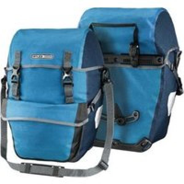 paar ortlieb bike packer plus 42l dusk blue denim