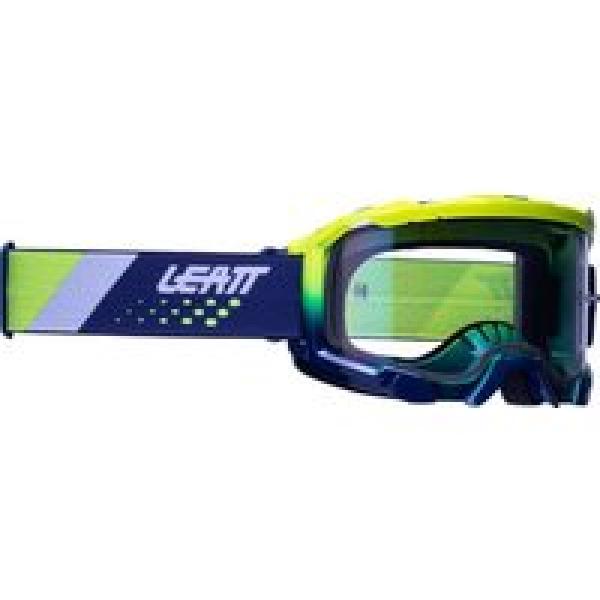 leatt velocity 4 5 iriz goggle neon yellow 78 violet lens