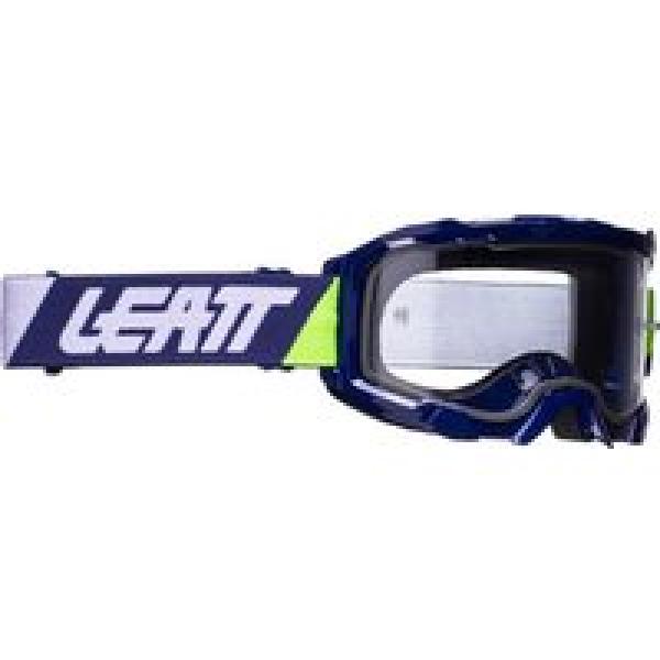 leatt velocity 4 5 goggle blue 83 clear shield