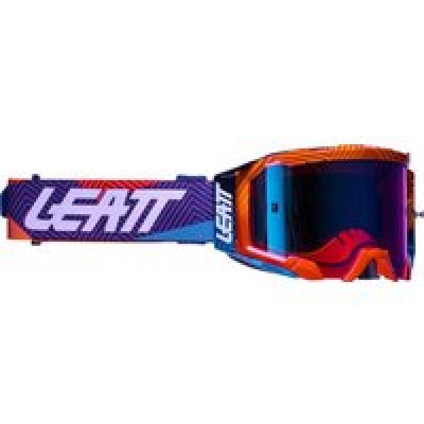 leatt velocity 5 5 iriz neon orange goggle blue 26