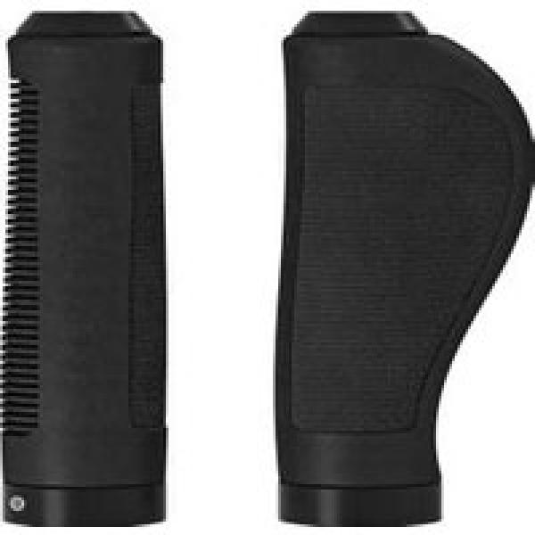 paar brooks rubber ergonomic grips 100 100 mm zwart