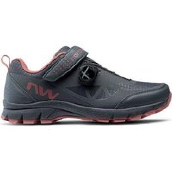 northwave corsair grijs roze women s mtb schoenen