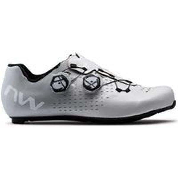 northwave extreme gt 3 road schoenen wit zilver