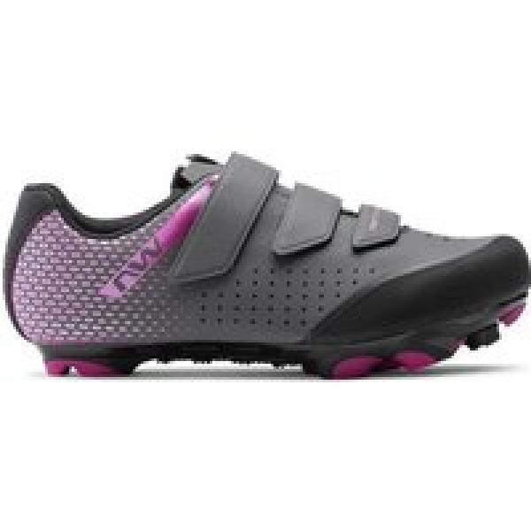 northwave origin 2 dames mtb schoenen grijs violet