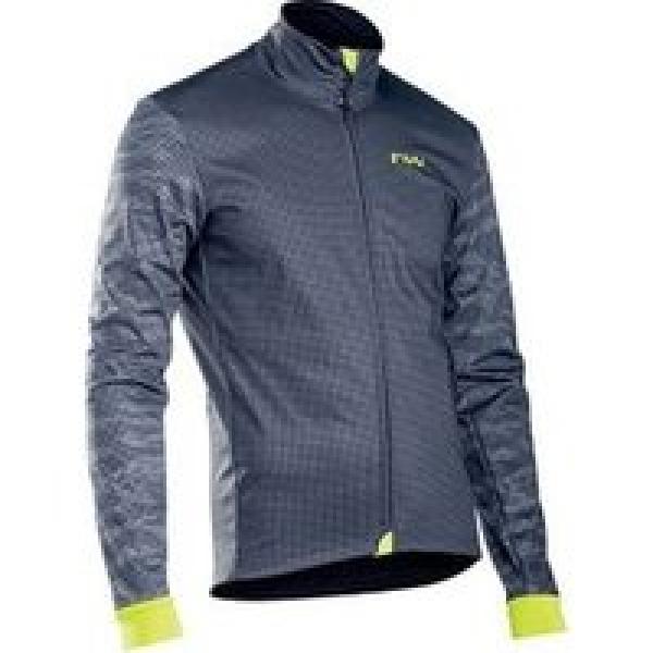 northwave blade tp waterproof jacket black grey fluo