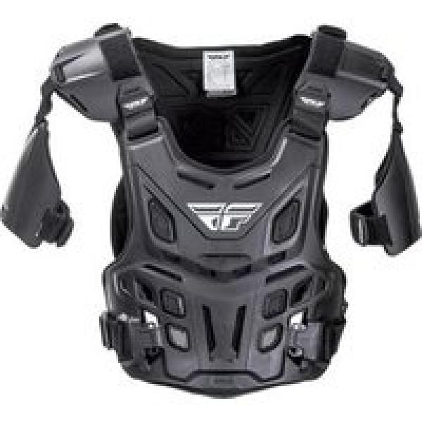 fly racing revel roost off road ce protective vest zwart