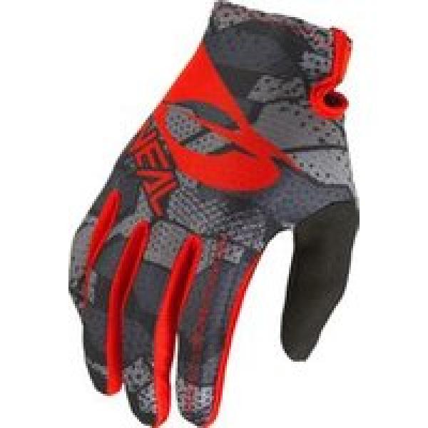 o neal matrix camo v 22 long gloves black red