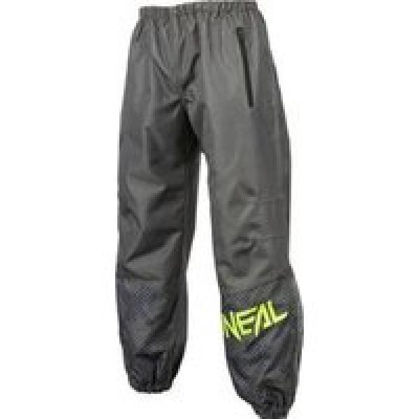 o neal shore rain v 22 broek grijs geel