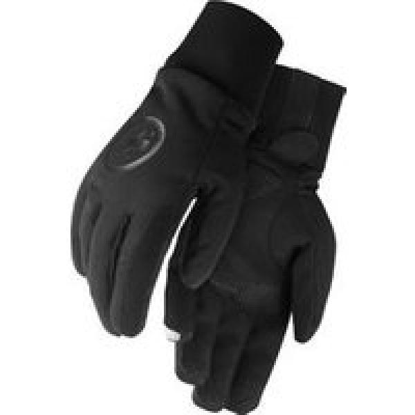 paar assos ultraz winter lange handschoenen zwart