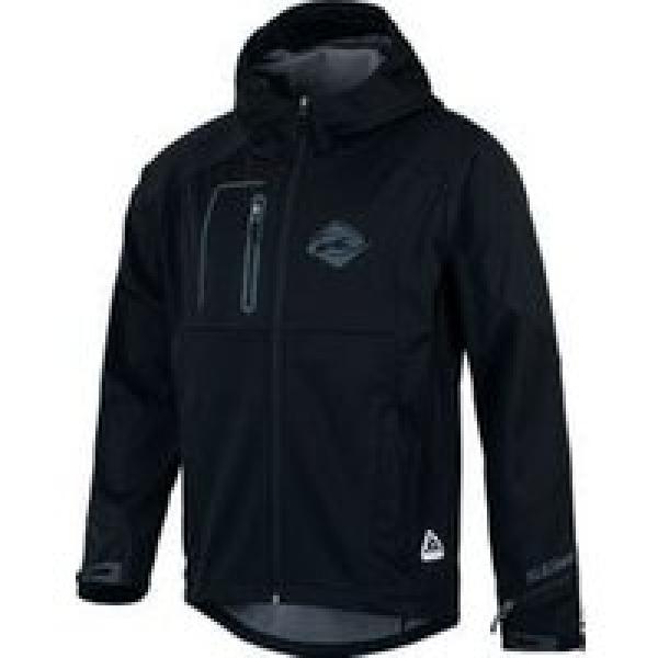 technisch softshell jack kenny mtb zwart