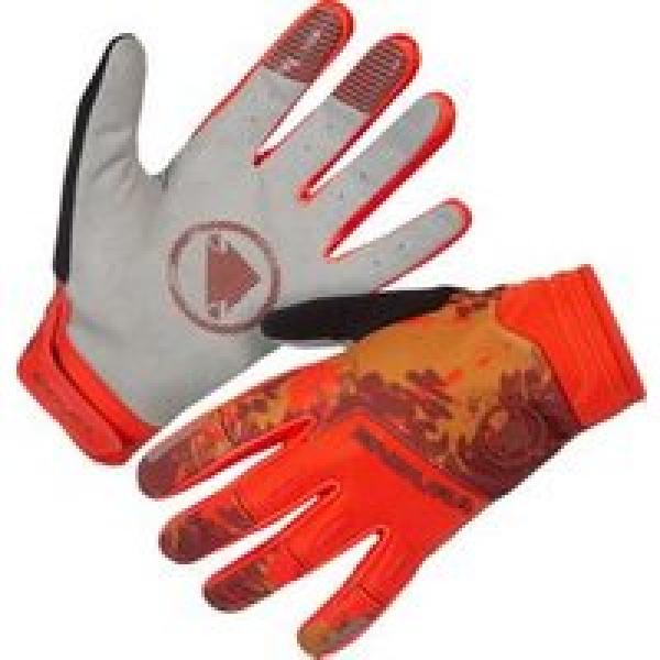 endura winddichte handschoenen singletrack paprika