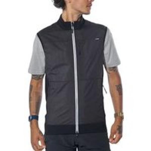 landmeter s chroom vest zwart