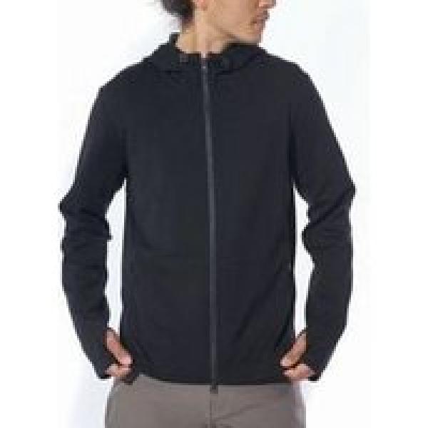 merino cobra 3 0 chrome hoodie black